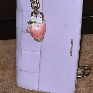 Strawberry container Purse/key fob